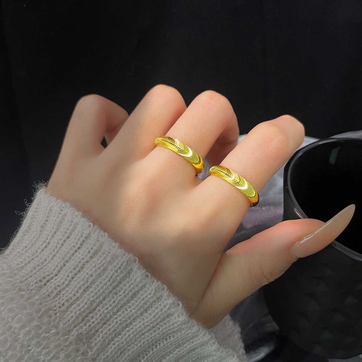(🔥LAST DAY SALE-80% OFF) DIYSTAR💖Lymphatic magnetic therapy cats eye ring