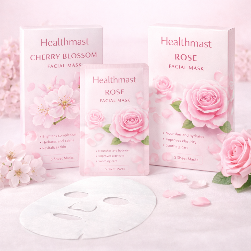 Floral Hydrating Sheet Mask Set