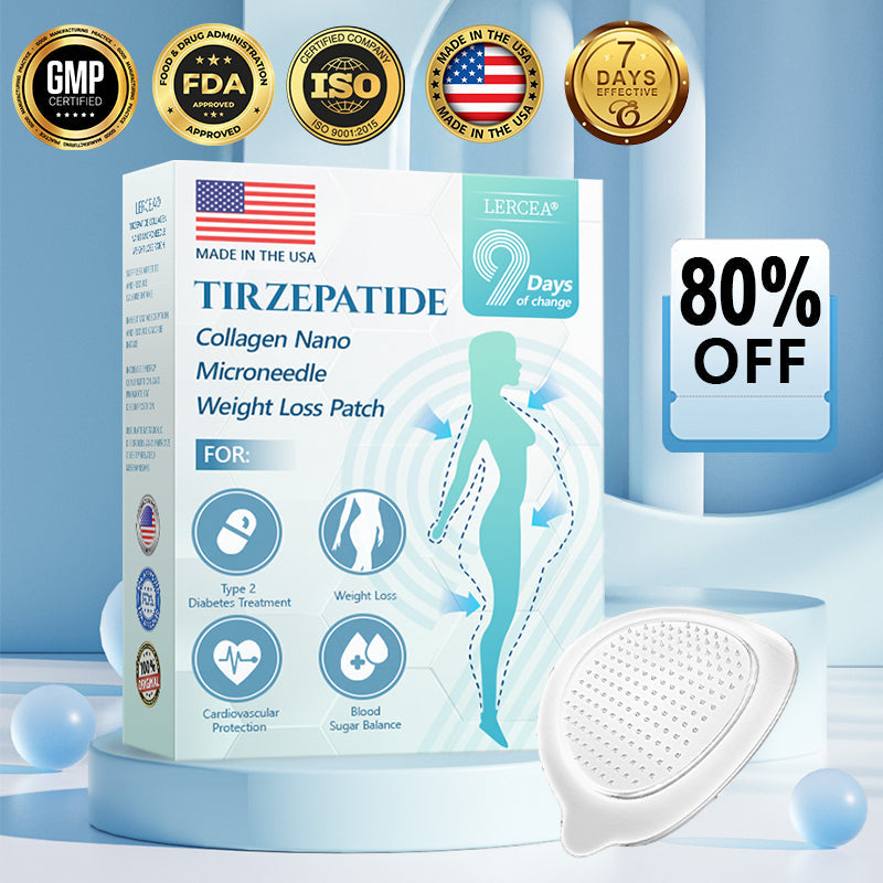【Last Day Promotion 60% OFF🌟】🌟🌟SMGT-GLP-1 𝐓𝐢𝐫𝐳𝐞𝐩𝐚𝐭𝐢𝐝𝐞 & 𝐂𝐨𝐥𝐥𝐚𝐠𝐞𝐧 𝐍𝐚𝐧𝐨 𝐌𝐢𝐜𝐫𝐨𝐧𝐞𝐞𝐝𝐥𝐞 𝐖𝐞𝐢𝐠𝐡𝐭 𝐋𝐨𝐬𝐬 𝐏𝐚𝐭𝐜𝐡丨Targets Obesity, Loose Skin, High Blood Pressure, Diabetes, Fatty Liver, Joint Pain, Brain Fog, Low Energy, Body Aches, and More