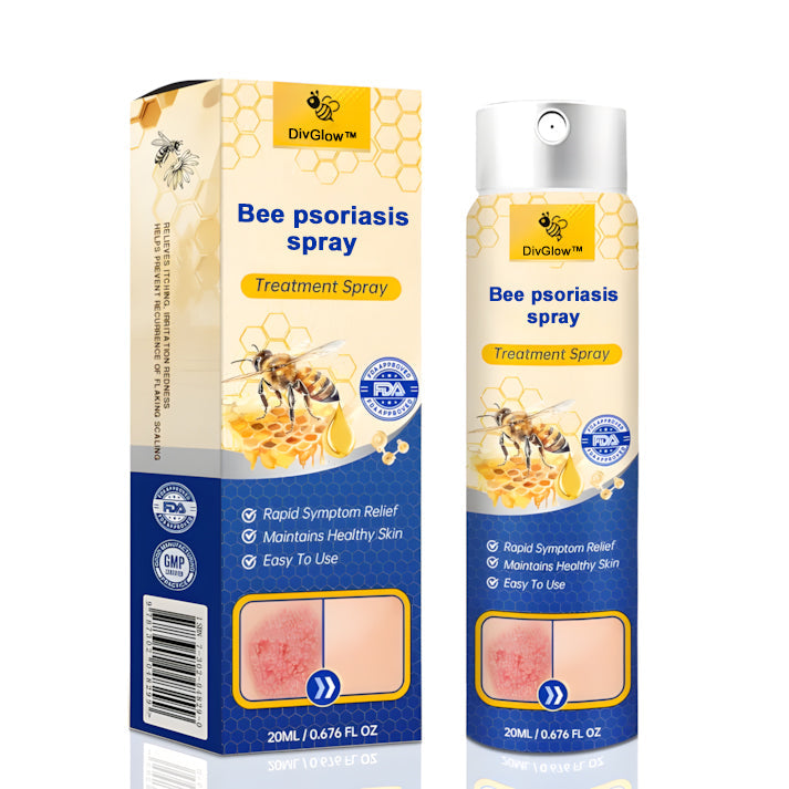 (🔥 70% off last day purchase 🔥) DivGlow™ PsoriaHeal psoriasis Spray🐝