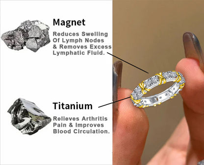 （🔥LAST DAY SALE-80% OFF) DIYSTAR💖Lymphatic magnetic therapy cats eye ring