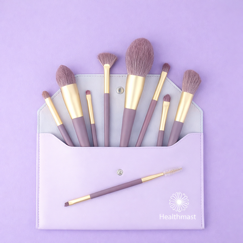 Makeup Brush Set with Travel Case