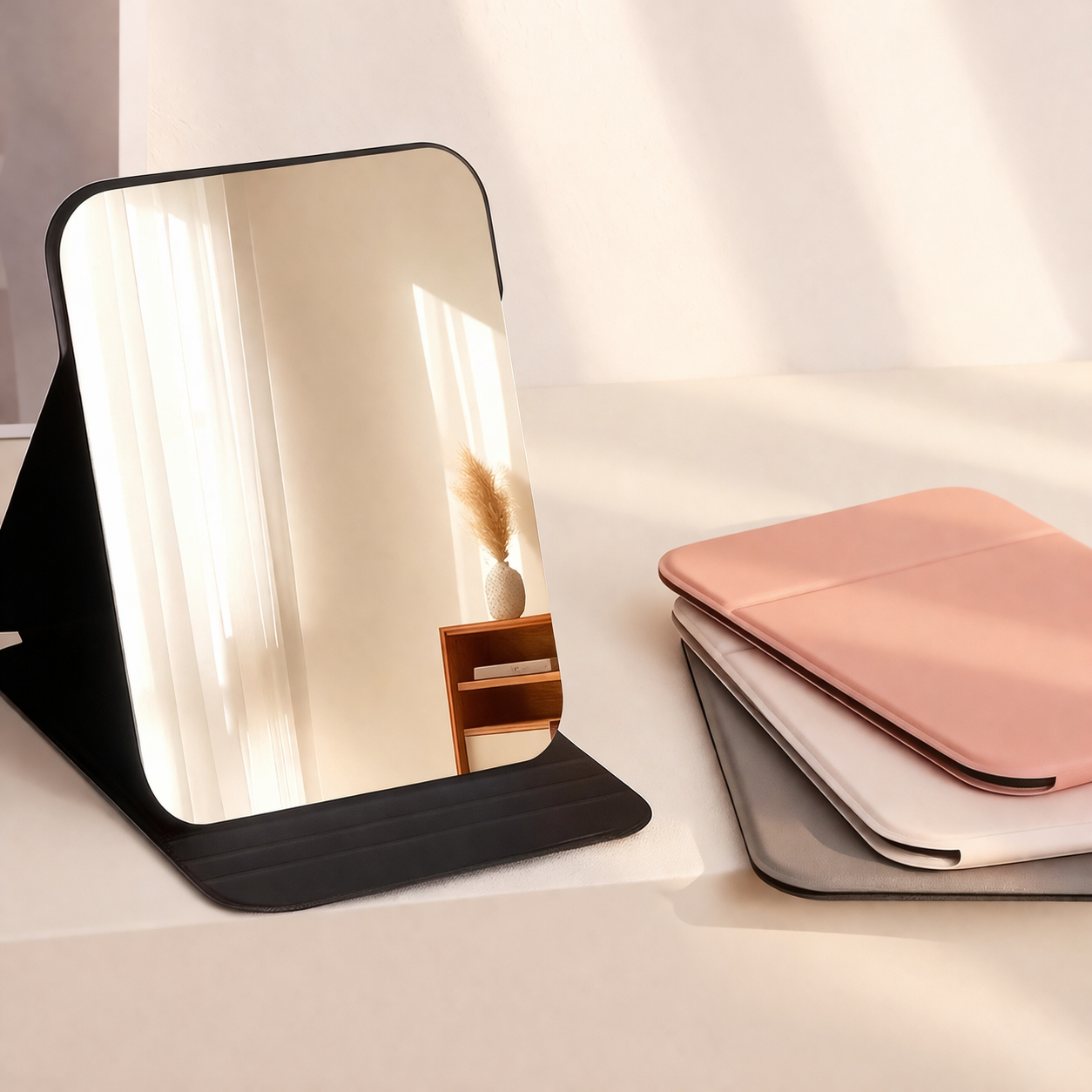 Foldable Desktop Vanity Mirror