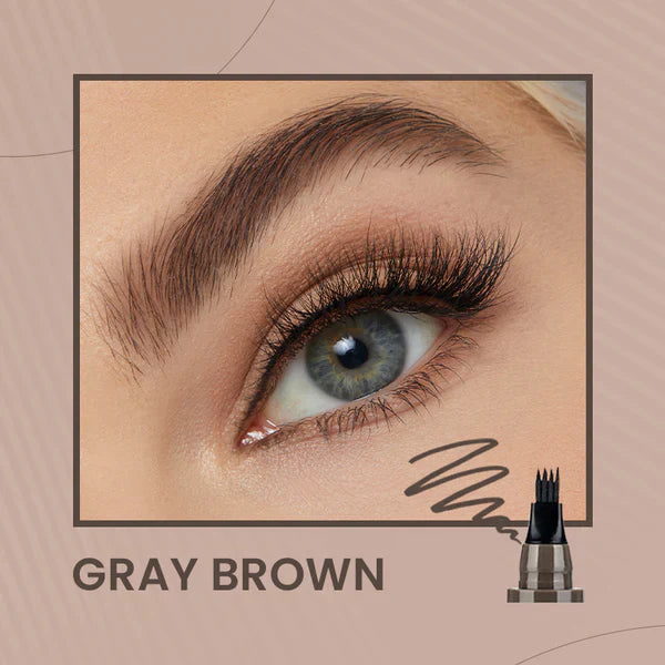 🎁Buy 1 Get 1 Free: Waterproof 4-Tip Beard & Eyebrow Pen✨