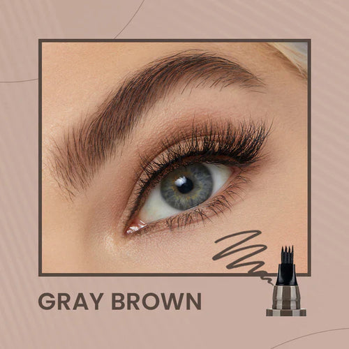 🎁Buy 1 Get 1 Free: Waterproof 4-Tip Beard & Eyebrow Pen✨