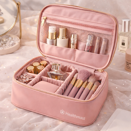 Portable Makeup Organizer Case