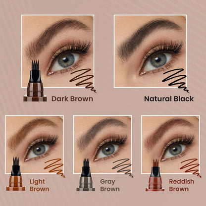 🎁Buy 1 Get 1 Free: Waterproof 4-Tip Beard & Eyebrow Pen✨