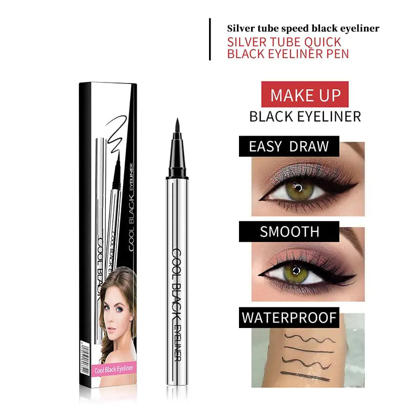 Long-lasting Waterproof Eyeliner - Vegan, 24H Smooth & Lightweight Creamy