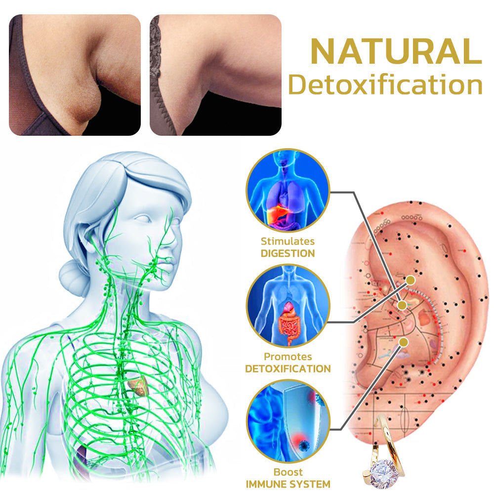 (🔥LAST DAY SALE-80% OFF) Skybity™ Lymphvity MagneTherapy Germanium Earrings