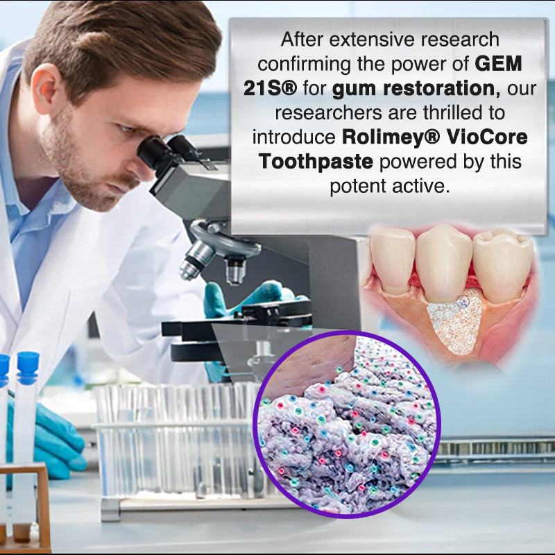 Rolimey® VioCore Bee Venom Gingivitis & Periodontitis Treatment Toothpaste
