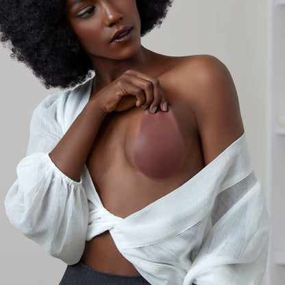 Official Store: Reusable Silicone Nipple Covers - Ultimate Comfort and Support, No Bra Needed!