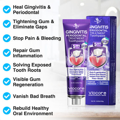 Rolimey® VioCore Bee Venom Gingivitis & Periodontitis Treatment Toothpaste