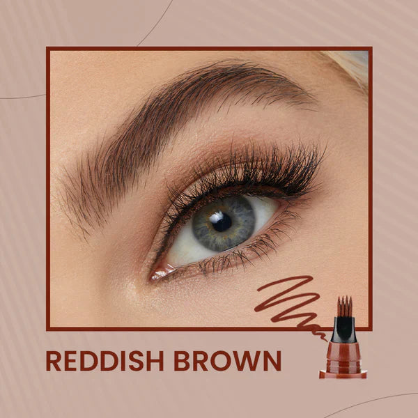 🎁Buy 1 Get 1 Free: Waterproof 4-Tip Beard & Eyebrow Pen✨