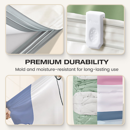 💨Last Day Buy 2 Get 1 Free No-Pump 3D Vacuum Storage Bags