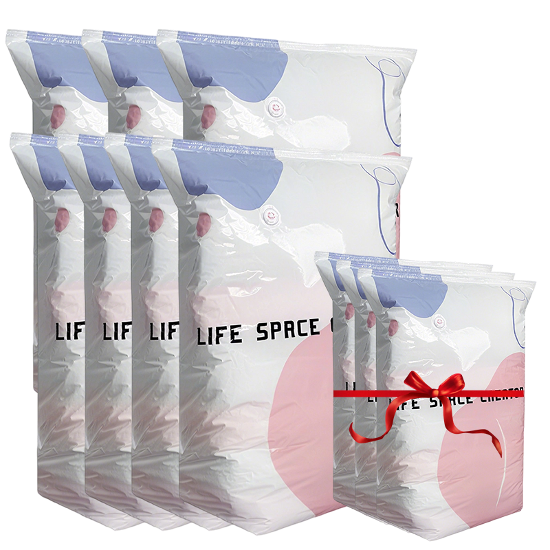 💨Last Day Buy 2 Get 1 Free No-Pump 3D Vacuum Storage Bags